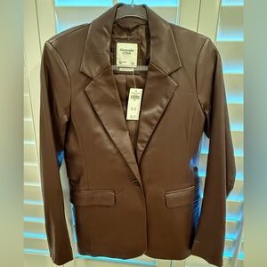 Abercrombie & Fitch Dark Brown Blazer